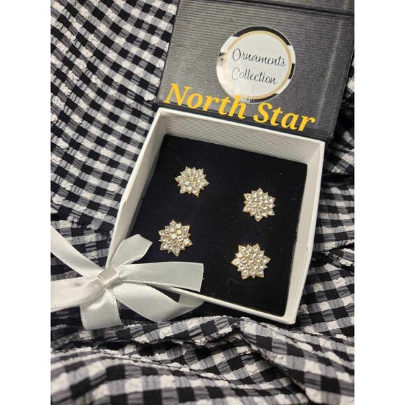 Magnetic Horse Show Number Pins North Star Concho Set of 4 NEW - Picture 3 of 4